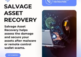 RESTORE BACK YOUR SCAMMED ETHEREUM AND CRYPTO WITH  HIRE SALVAGE ASSET RECOVERY