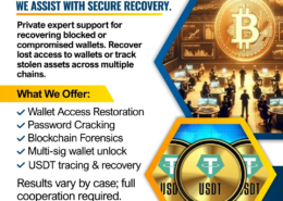 RECOVERY YOUR STOLEN CRYPTO / BTC / USDT / ETH WITH THE HELP OF TRACE HACKER'S CRYPTO RECOVERY ‪+447355702876‬